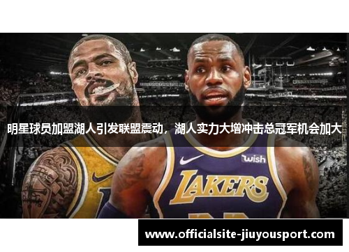 明星球员加盟湖人引发联盟震动，湖人实力大增冲击总冠军机会加大